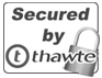 Secured by thawte