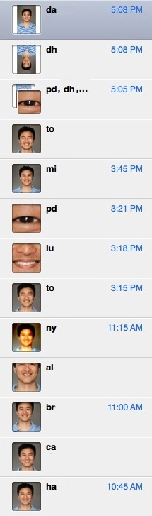 More chat avatars all changed to same person for prank