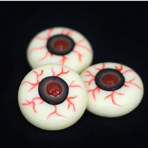 Friday Five: Frightening Finger Foods for Halloween - edible eyeballs
