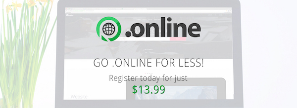 .ONLINE Domain Launch Sale!