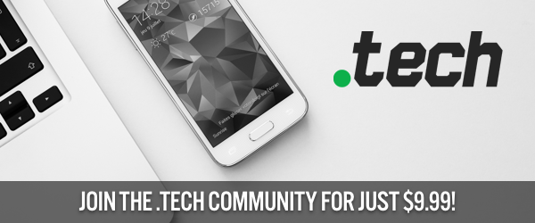 Join the .TECH Community for Just $9.99!