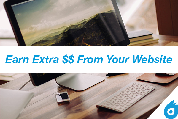 Earn Extra Money From Your Website!