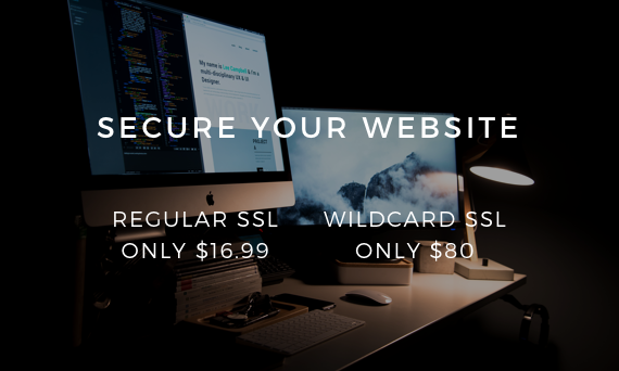 Secure Your Website with Regular or Wildcard SSL