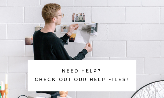 Need Help? Check Out Our Help Files!