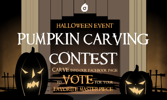 Vote for your favorite Dynadot pumpkin carving!