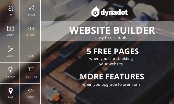 It's easy to create a unique website with our Website Builder
