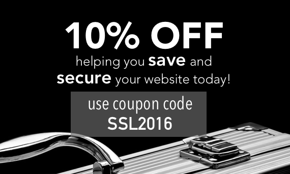 Get SSL for 10% Off!