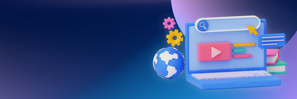 computer with websites