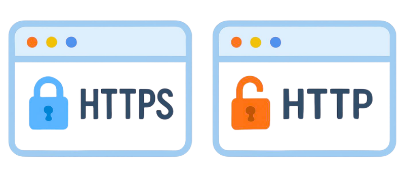 https vs http visual