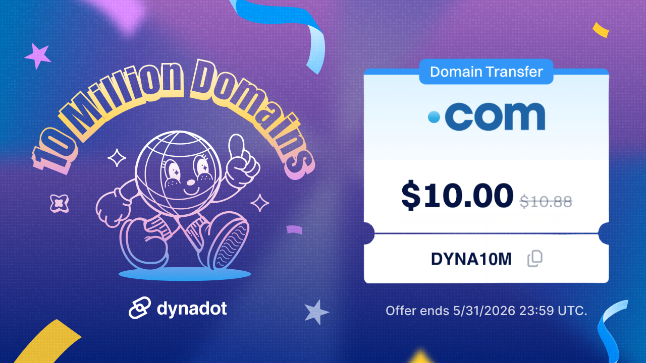 com domain transfer coupon