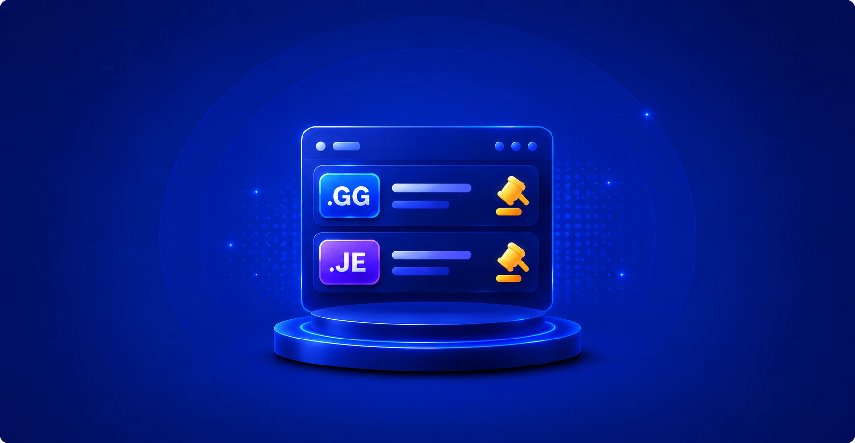 Exclusive .GG and .JE Domain Auctions